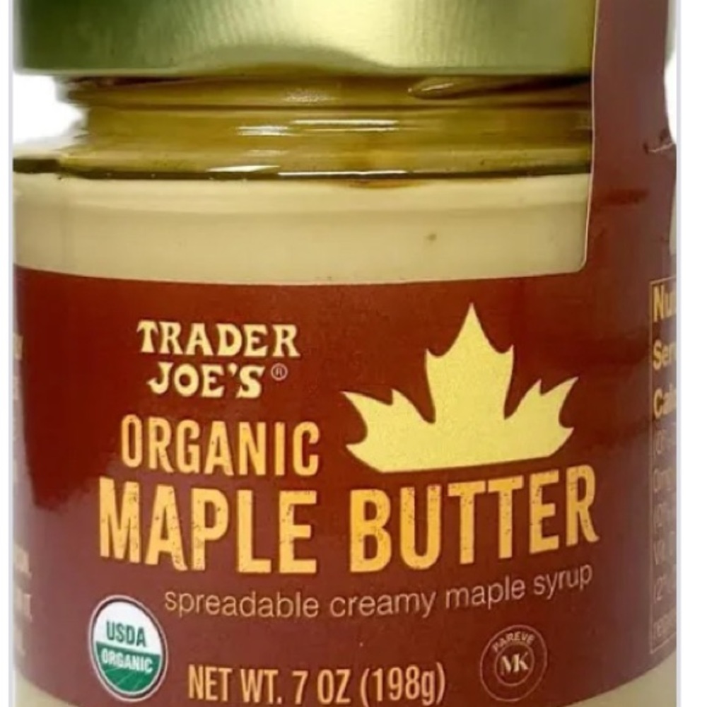 Trader Joe's Organic Maple Butter